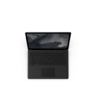 Refurbished Microsoft Surface Laptop 2 Zwart_bovenkant