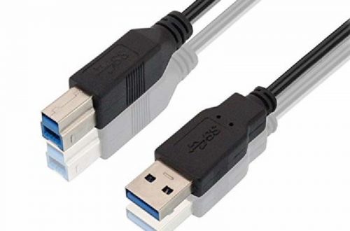 HP USB 3.0 USB A naar USB B Kabel 1,8m