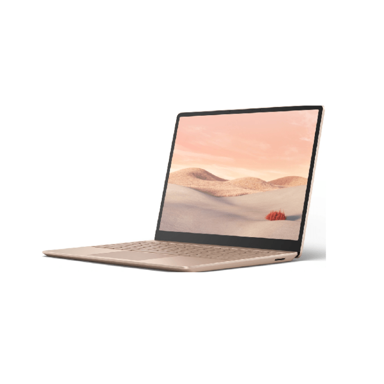 Refurbished Surface Laptop Go_Rose Gold_zijkant