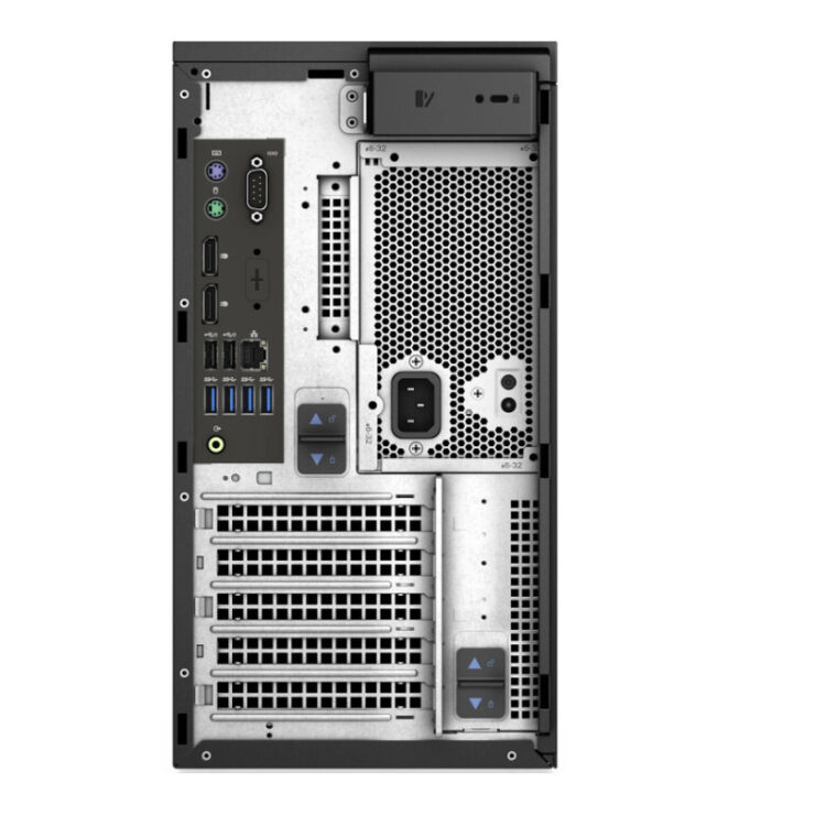 Refurbished Dell Precision 3630 Tower_achterkant