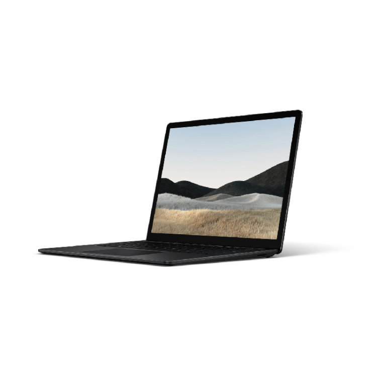 Microsoft surface laptop 4 Zwart_zijkant